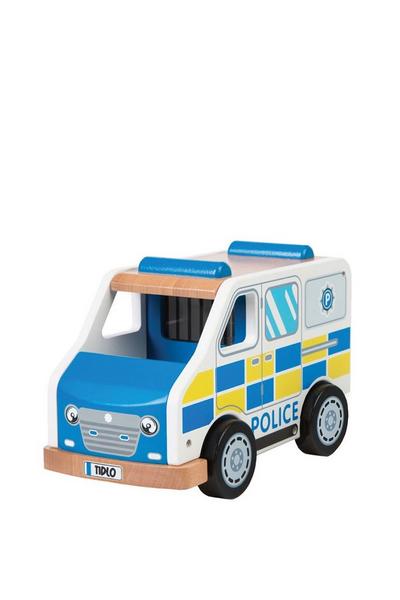 Tidlo Blue Police Van Toy
