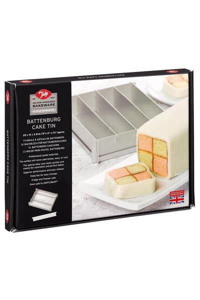 Tala Grey Performance Silver Anodise Battenburg Tin