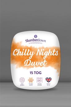Slumberdown White Chilly Nights 15 Tog Winter Duvet