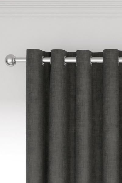 Nalu Nicole Scherzinger Charcoal 'Kalo' Lined Curtains