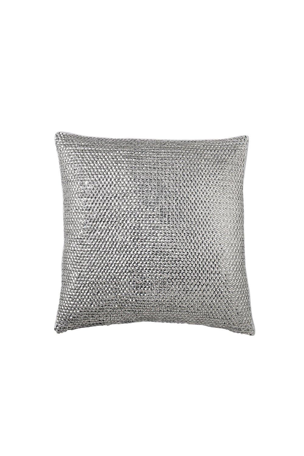 Soft Furnishings | 'Silky Stripe' Cushion 40x40 cm | Donna Karan