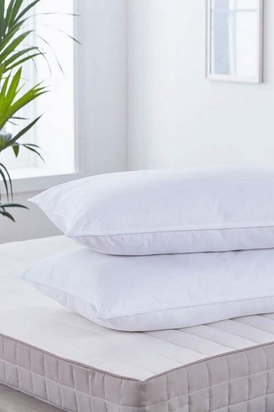 Martex Health & Wellness White 'Health & Wellness' Anti-Allergy Fibre Pillows Pack of 2