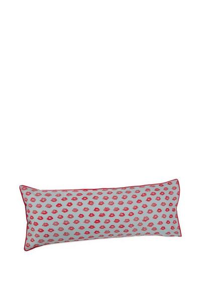 Novogratz Red Red 'Painted Lips' Body Pillow