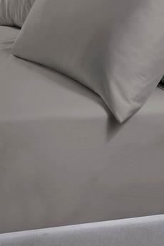 The Linen Consultancy Grey 'TLC 5 Star Hotel Concept' 240TC Fitted Sheet