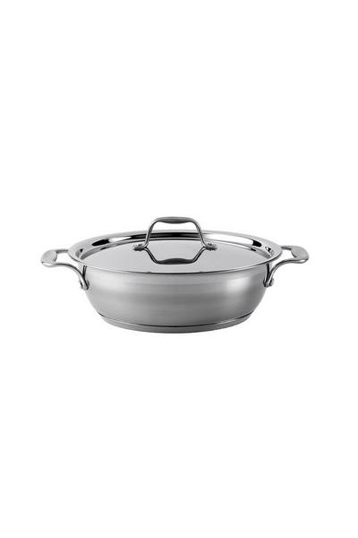 Dexam Supreme Cookware Silver Dexam Non Stick 2 Handle Chef Pan