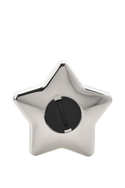 Bambino by Juliana Silver Silverplated Star Shape Money Box