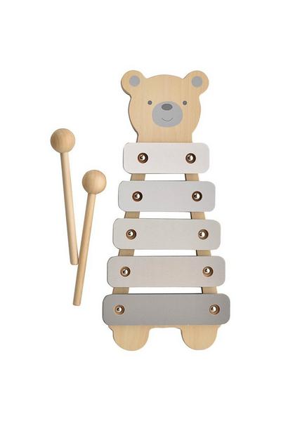 Bambino by Juliana Multi Wooden Toy Xylophone - Teddy