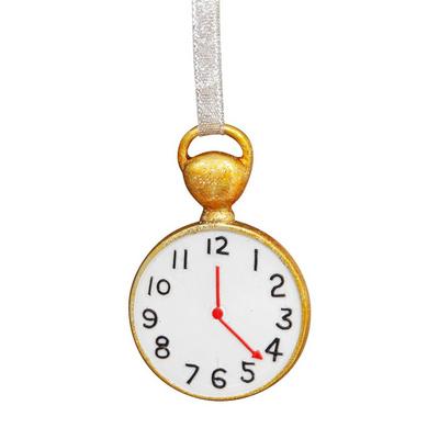 Disney Multi Alice In Wonderland Hanging Clock Decoration