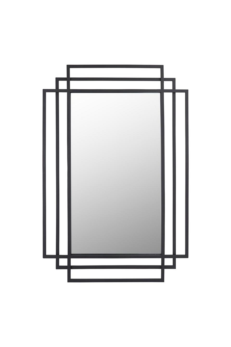 Mirrors | Aspen Metal Multi Framed Rectangular Wall Mirror | Ruma