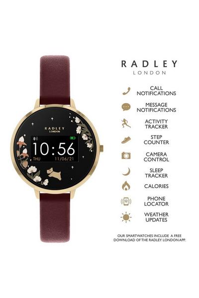 Radley Smart Black Aluminium Digital Quartz Smart Touch Watch - Rys03-2054