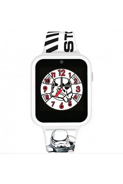 Star Wars Black Star Wars Plastic/resin Digital Quartz Smart Touch Watch - Stm4353