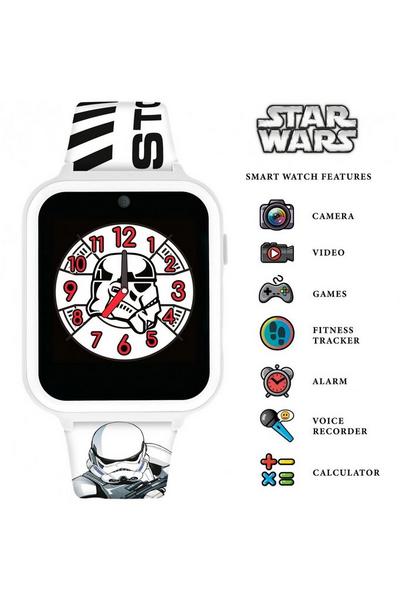 Star Wars Black Star Wars Plastic/resin Digital Quartz Smart Touch Watch - Stm4353