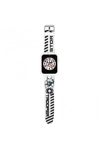 Star Wars Black Star Wars Plastic/resin Digital Quartz Smart Touch Watch - Stm4353