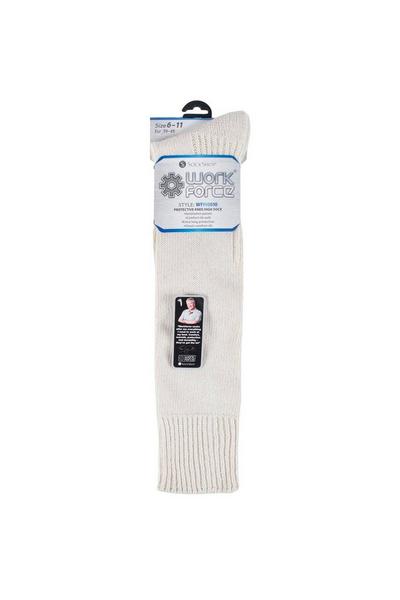 SOCKSHOP Workforce Cream 1 Pair Wool Rich Protective Angling Socks