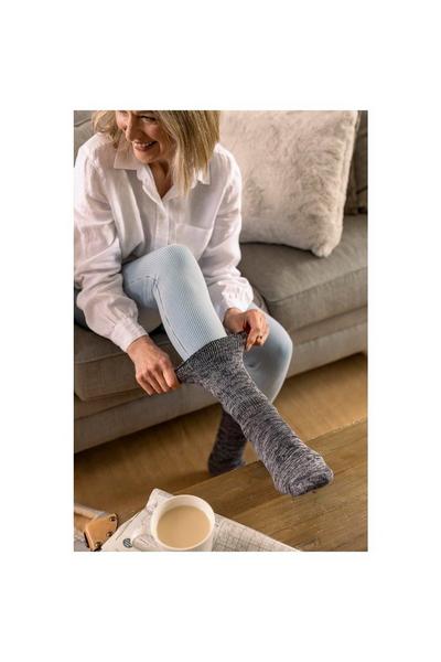 SOCKSHOP Iomi White 3 Pair Footnurse Gentle Grip Cushioned Foot Diabetic Socks