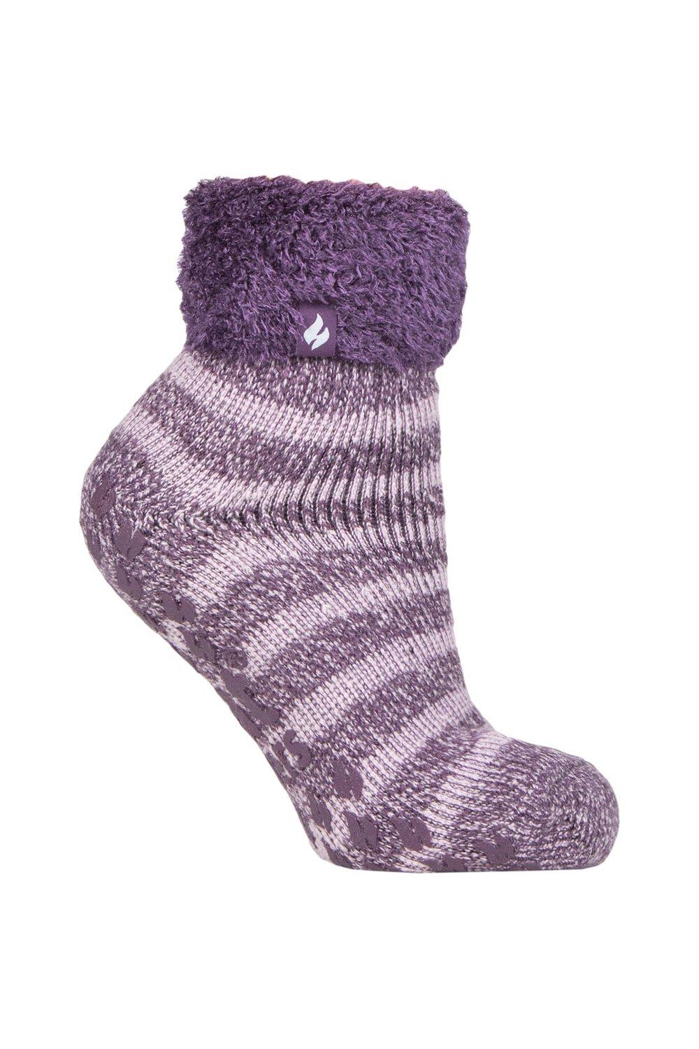 totes fairisle slipper socks