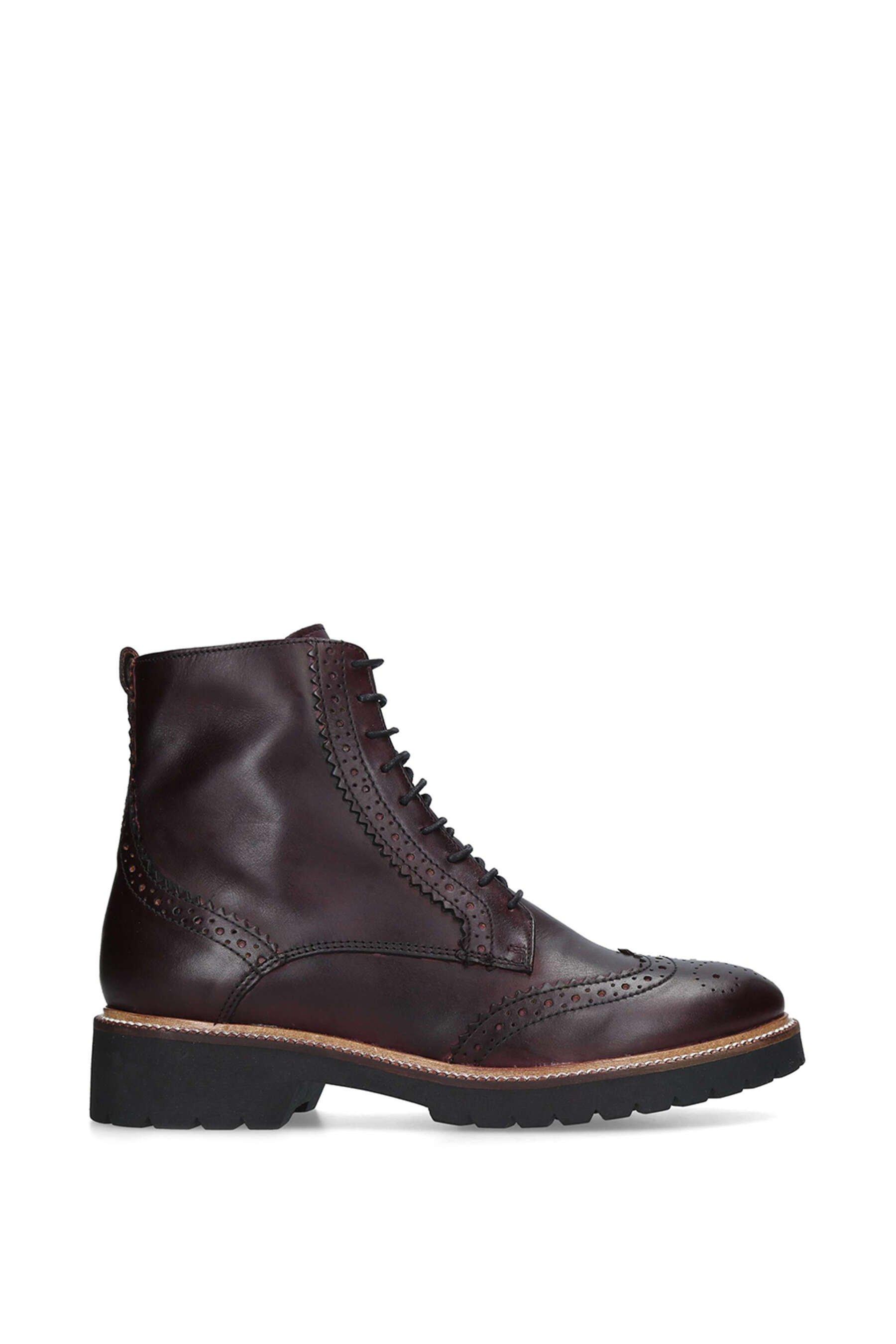 Boots | 'Snail' Leather Boots | Carvela