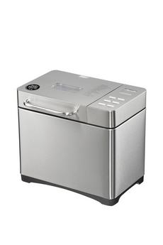 Hairy Bikers Metallic Silver Digital Bread Maker With Seed and Fruit Dispenser 1kg Loaf Gluten Free