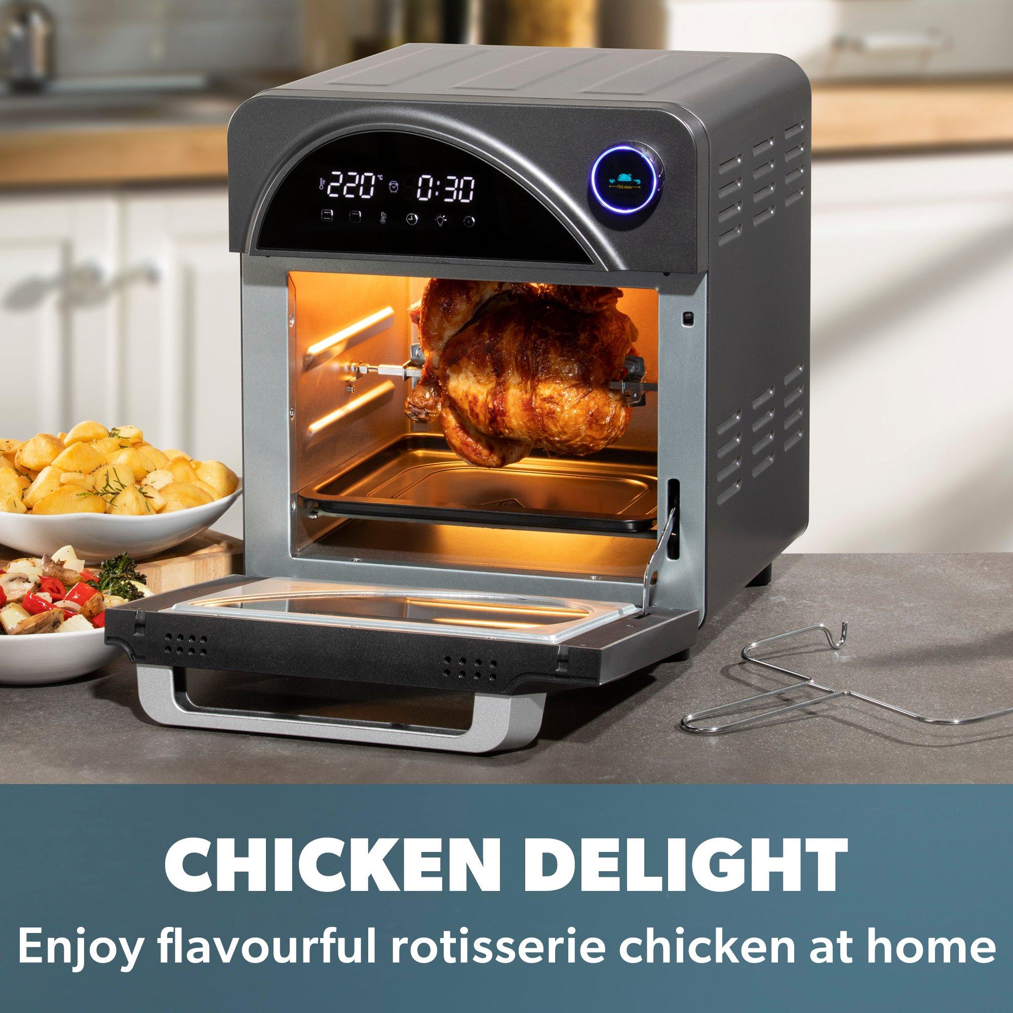 Daewoo 6-in-1 Digital 14.5L Air Fryer & Rotisserie Oven