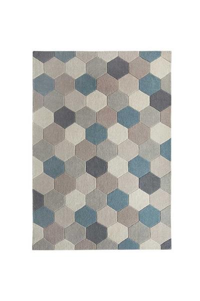 Origin Beige 'Farah/Hexagon' Rug