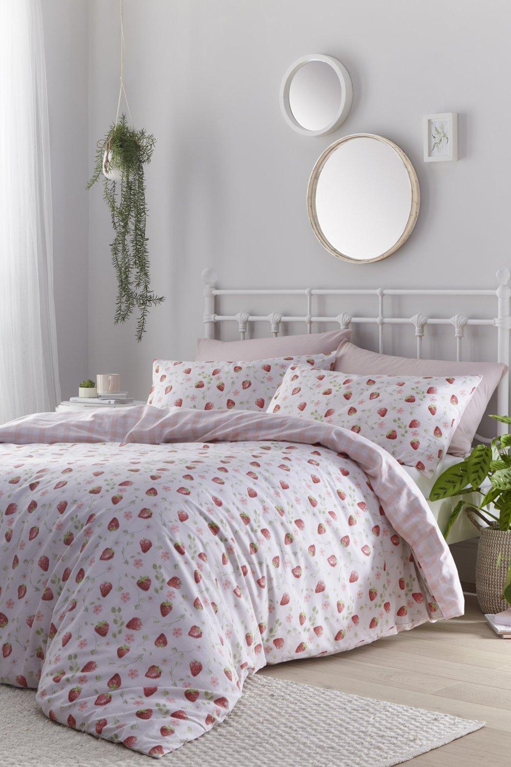 Portfolio Home Strawberry Fields Duvet Cover Set | Debenhams