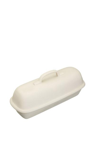 KitchenCraft Cream Rectangular Bread Baking Cloche