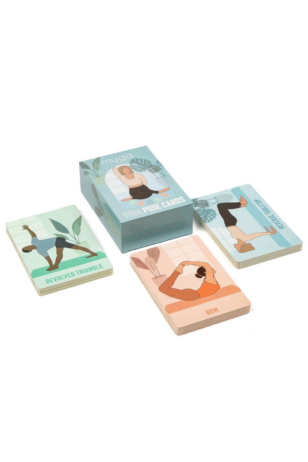 Myga Eco  Affirmation Yoga Pose Cards –