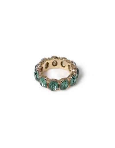 Liars & Lovers Green Emerald Oval Stone Ring