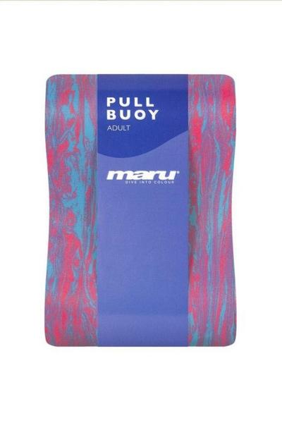 Maru Pink Adult Swirl Pull Buoy