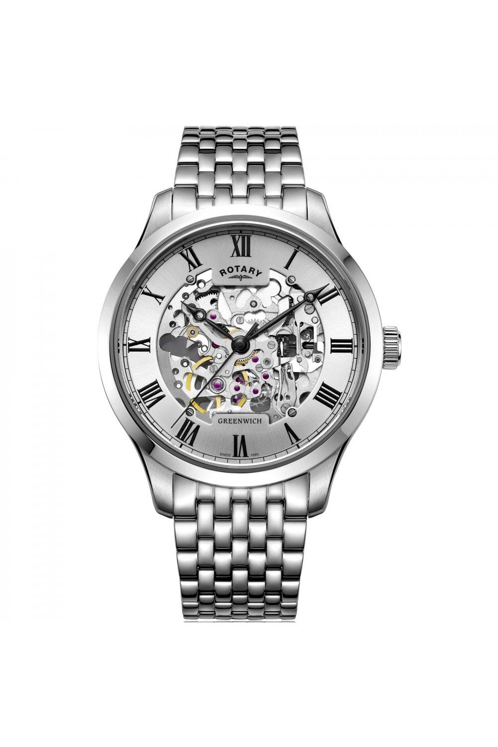Watches | Stainless Steel Classic Analogue Automatic Watch - Gb02940/06 ...