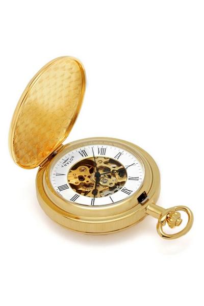 Rotary White Pocket & Fobs Stainless Steel Classic Analogue Watch - Mp00727/01