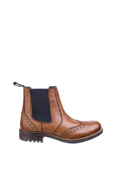 Cotswold Tan 'Cirencester' Leather Boots