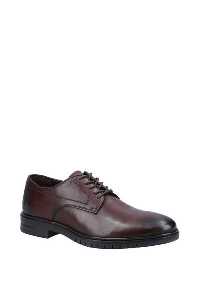 Hush Puppies Brown 'Sterling' Leather Lace Shoes