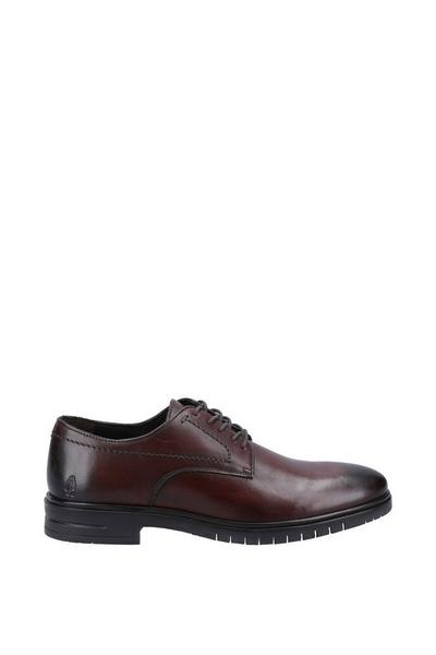 Hush Puppies Brown 'Sterling' Leather Lace Shoes