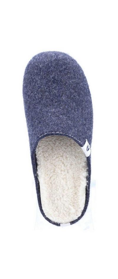 Hush Puppies Navy 'The Good Slipper' 90% Recycled RPET Polyester Mule Slippers