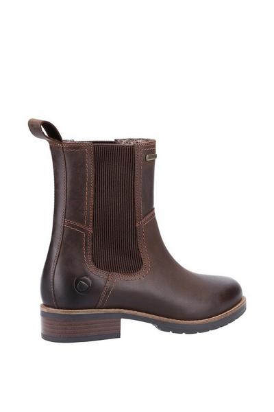 Cotswold Brown 'Somerford' Leather Chelsea Boot