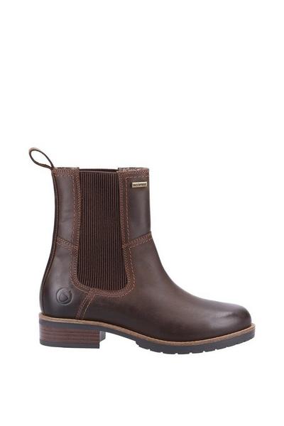 Cotswold Brown 'Somerford' Leather Chelsea Boot