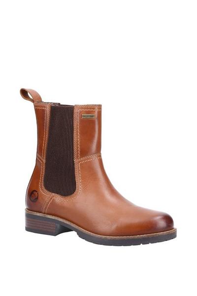 Cotswold Tan 'Somerford' Leather Chelsea Boot