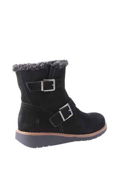 Hush Puppies Black 'Lexie' Suede Boot