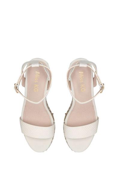 Miss KG White 'Pip' Sandals