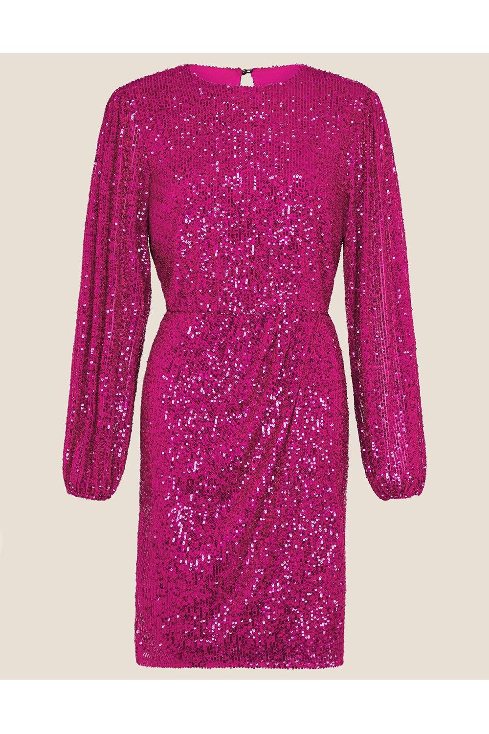 debenhams black sequin dress