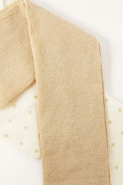 Monsoon Gold Baby Sparkle and Glitter Spot Tight Twinset