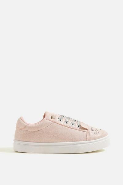 Angels by Accessorize Pink 'Bettina' Bunny Trainers