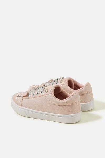 Angels by Accessorize Pink 'Bettina' Bunny Trainers