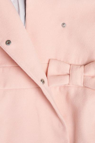 Monsoon Bow Waist Asymmetric Collar Detail Coat