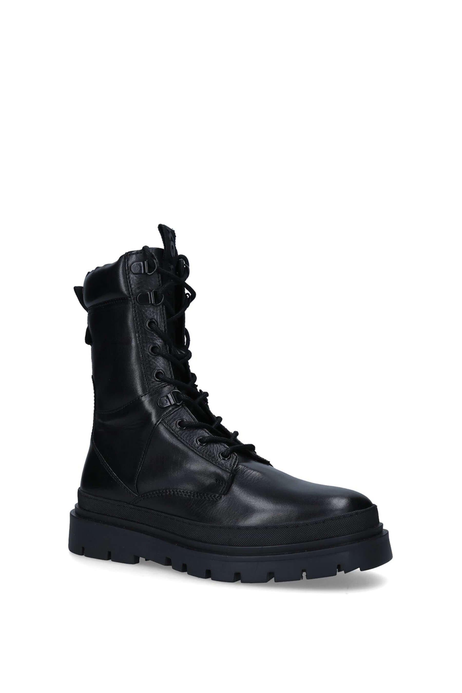 mens black boots debenhams