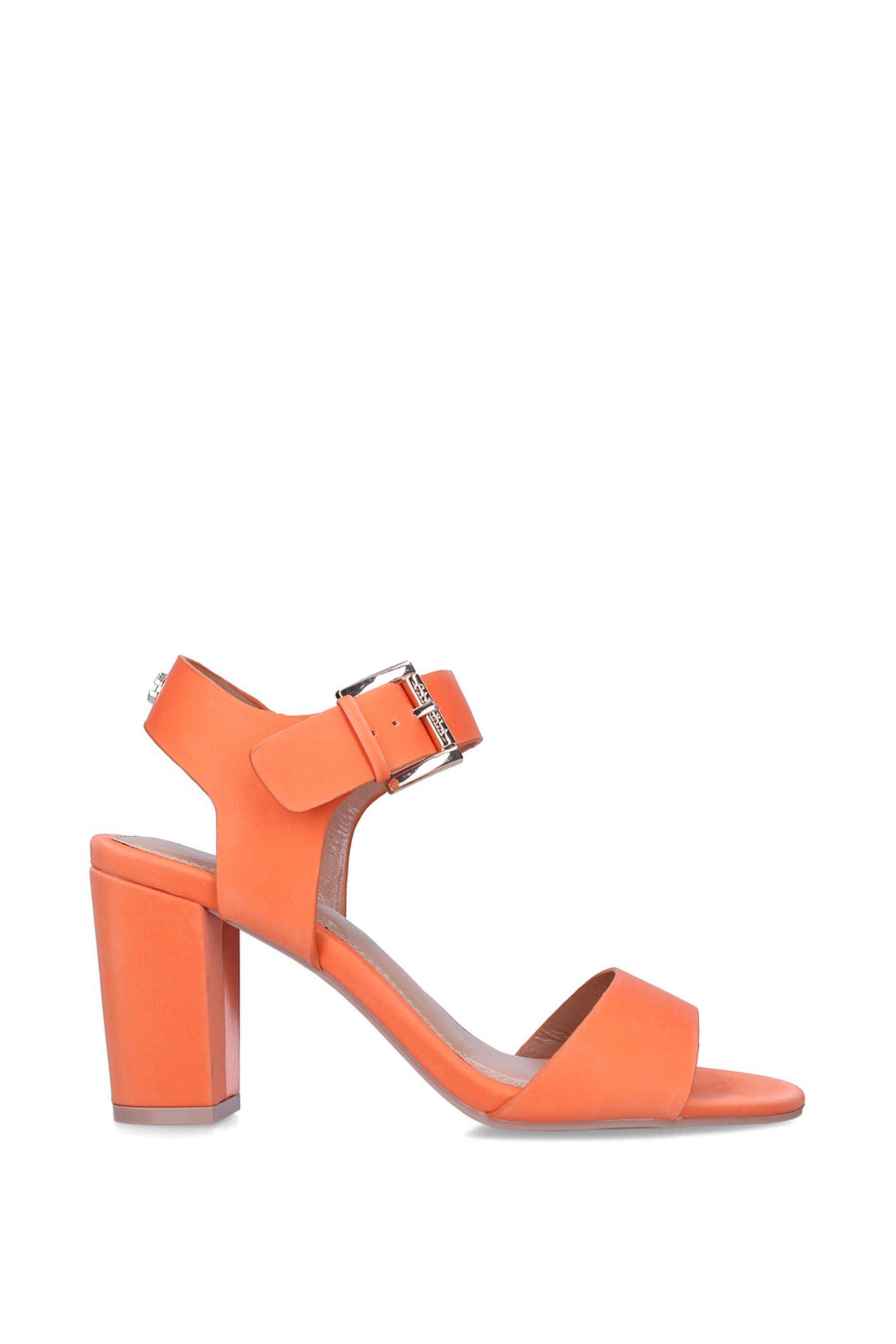 orange sandals debenhams