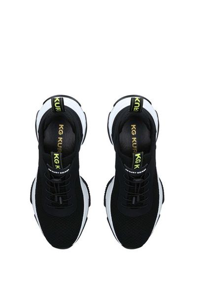 KG Kurt Geiger Black 'Wicked' Fabric Trainers