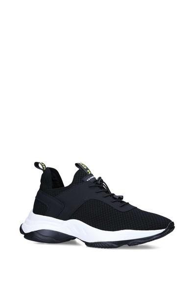 KG Kurt Geiger Black 'Wicked' Fabric Trainers