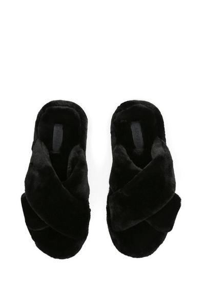 Carvela Black 'Softy X Vamp' Fabric Flats